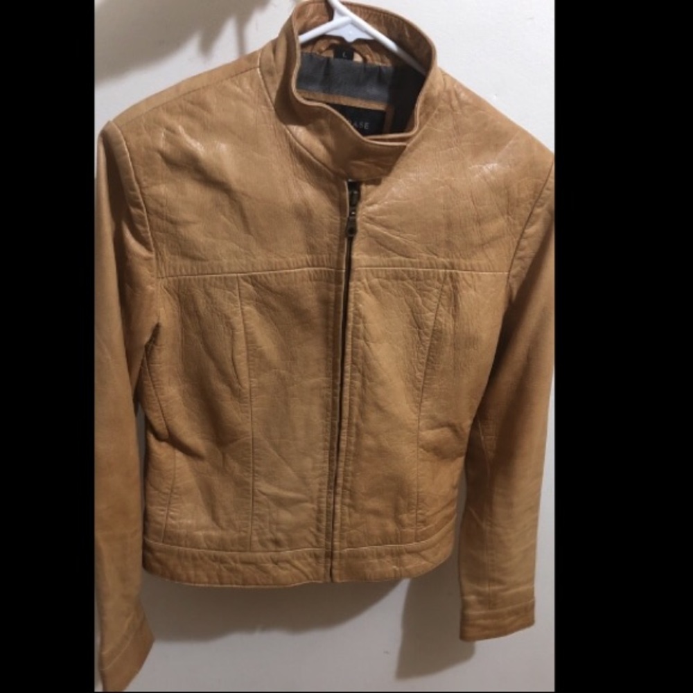 Leather jacket